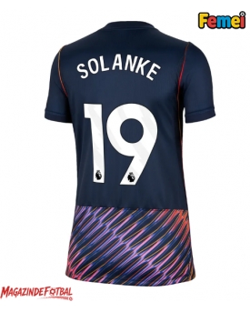 Tottenham Hotspur Dominic Solanke #19 Tricou Fotbal Replică 2026-27 Femei Deplasare Tottenham Hotspur Dominic Solanke #19 Tricou Fotbal Replică 2026-27 Femei Deplasare